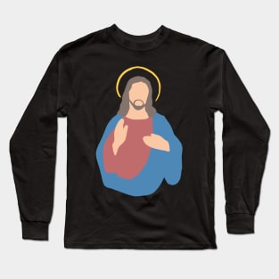 Minimal Jesus Long Sleeve T-Shirt